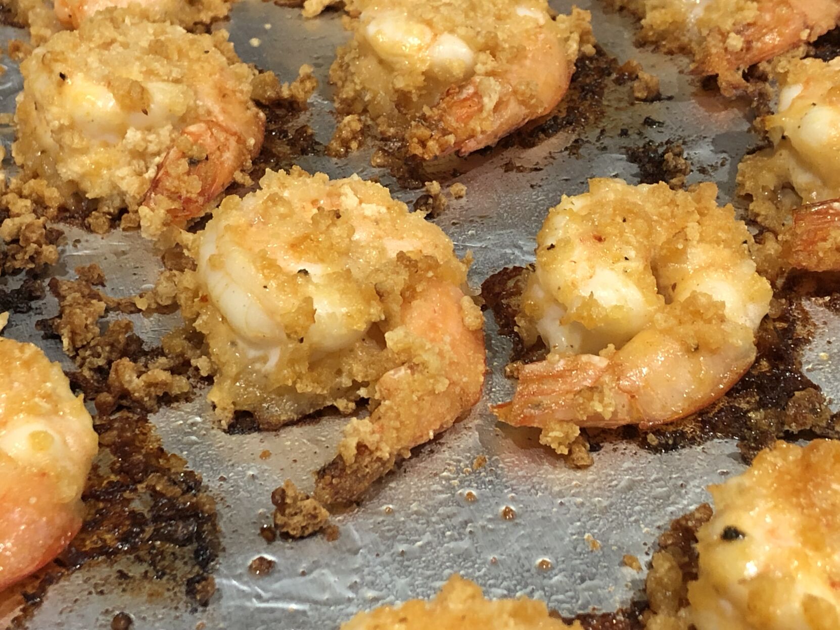 Sriracha panko shrimp